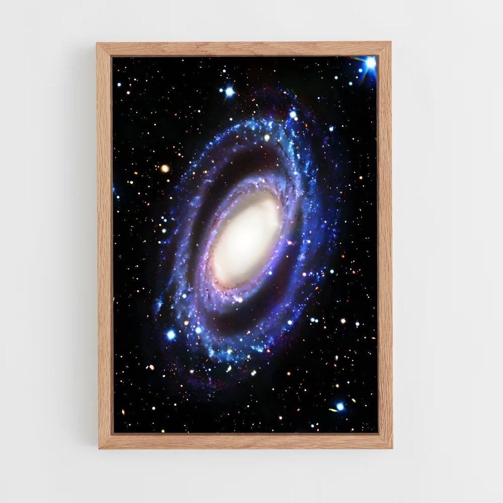 Poster Galaxie Barrée (vue 4)